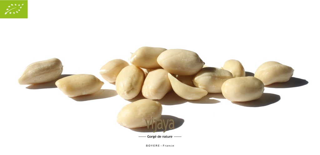 Arachide Emondée - CHINE - 25 kg - Bio*