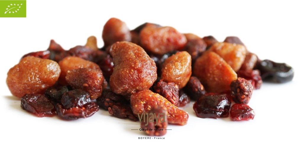 Mélange Fruits Rouges (Framboise,Cerise,Cranberry,Fraise)-5Kg - Bio*