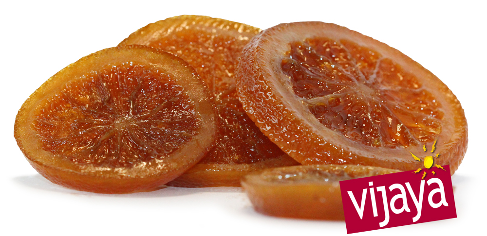 Orange Confite - Tranches - ITALIE - 10Kg - Bio*