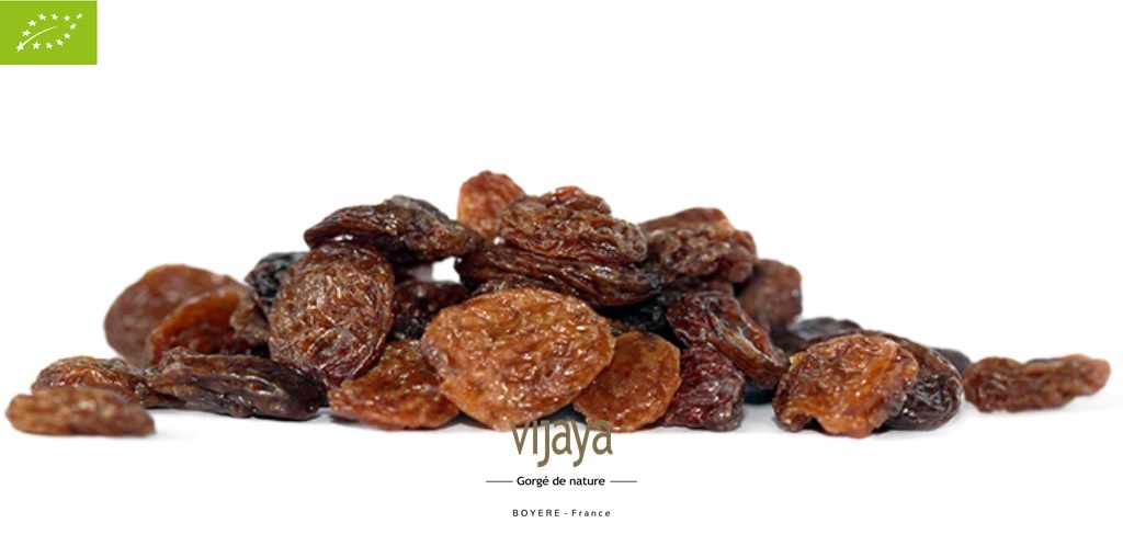 Raisin Sultanine - TURQUIE - 12,5 kg - Bio*